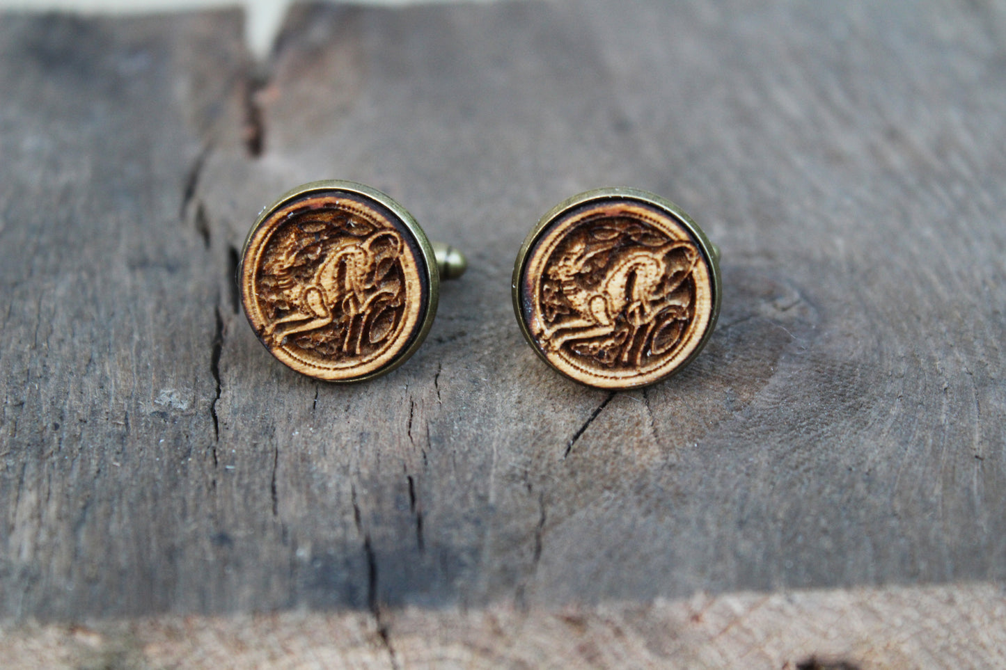 Celtic Dog Cufflinks image 3