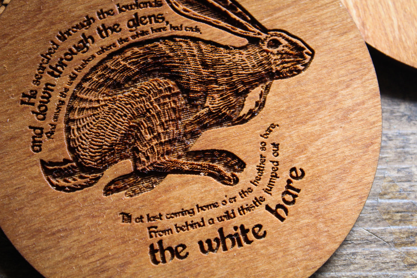 The White Hare Coasters image 3