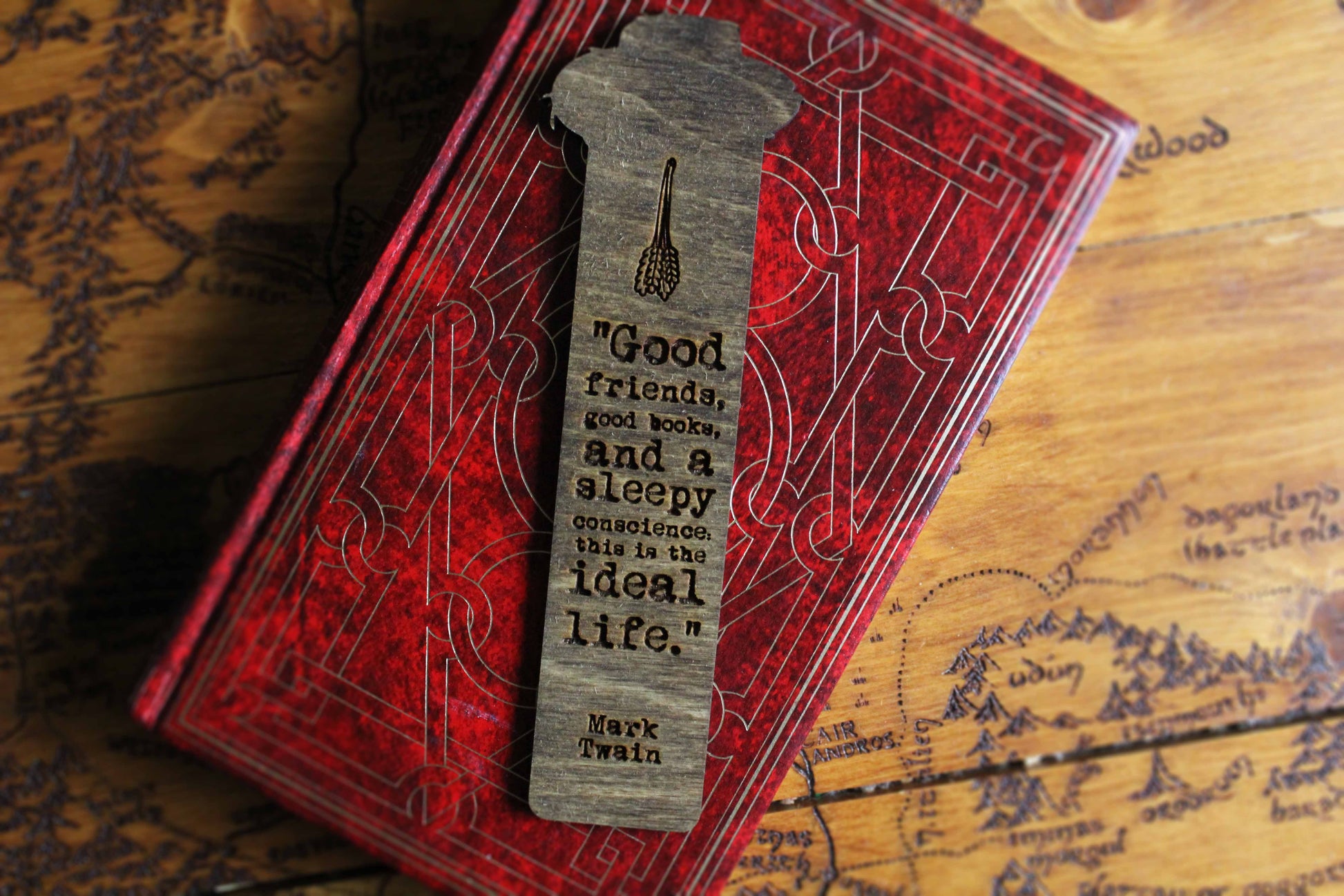 Mark Twain Bookmark image 4