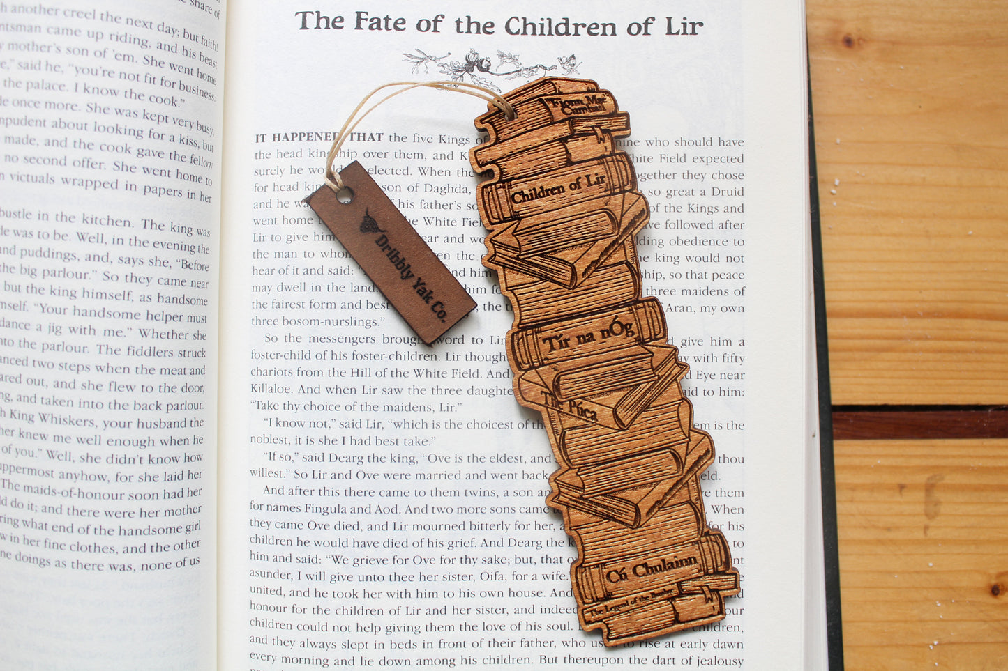 Irish Folklore Book Stack Bookmark image 1