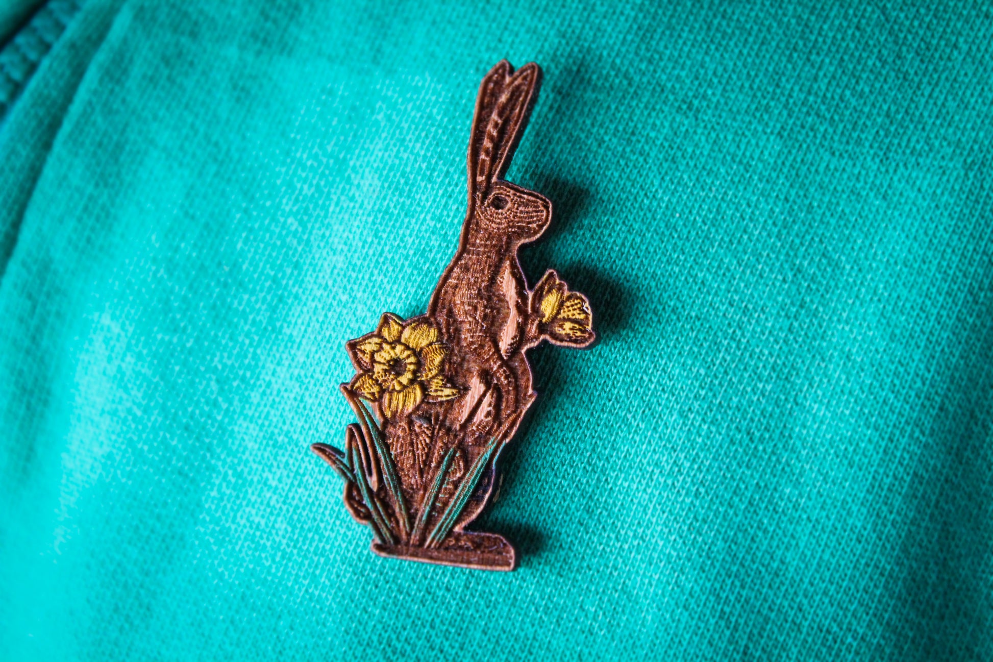Spring Hare Pin image 4