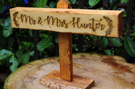 Floral Sweetheart Sign image 0