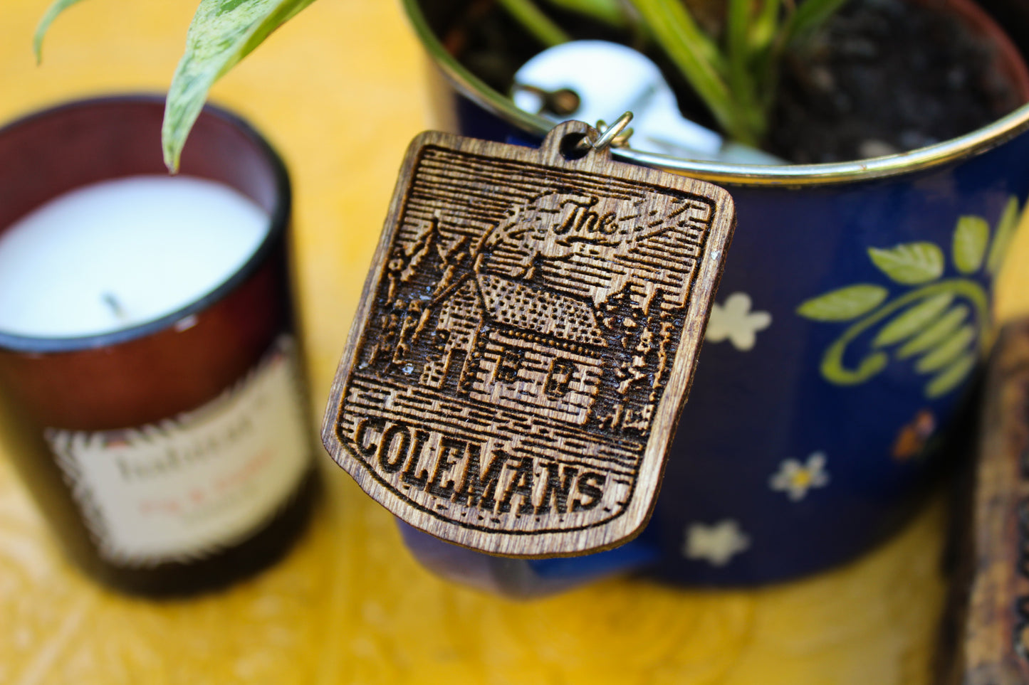 Personalised Family Homestead Keyring image 2