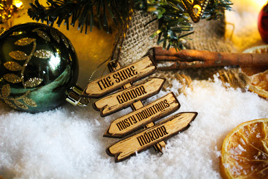 Middle Earth Locations Bauble image 0