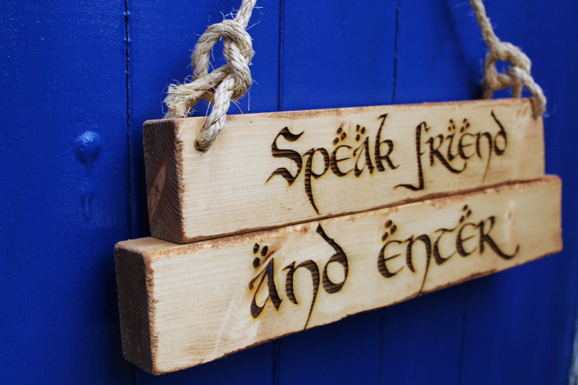 Speak Friend & Enter Sign image 1