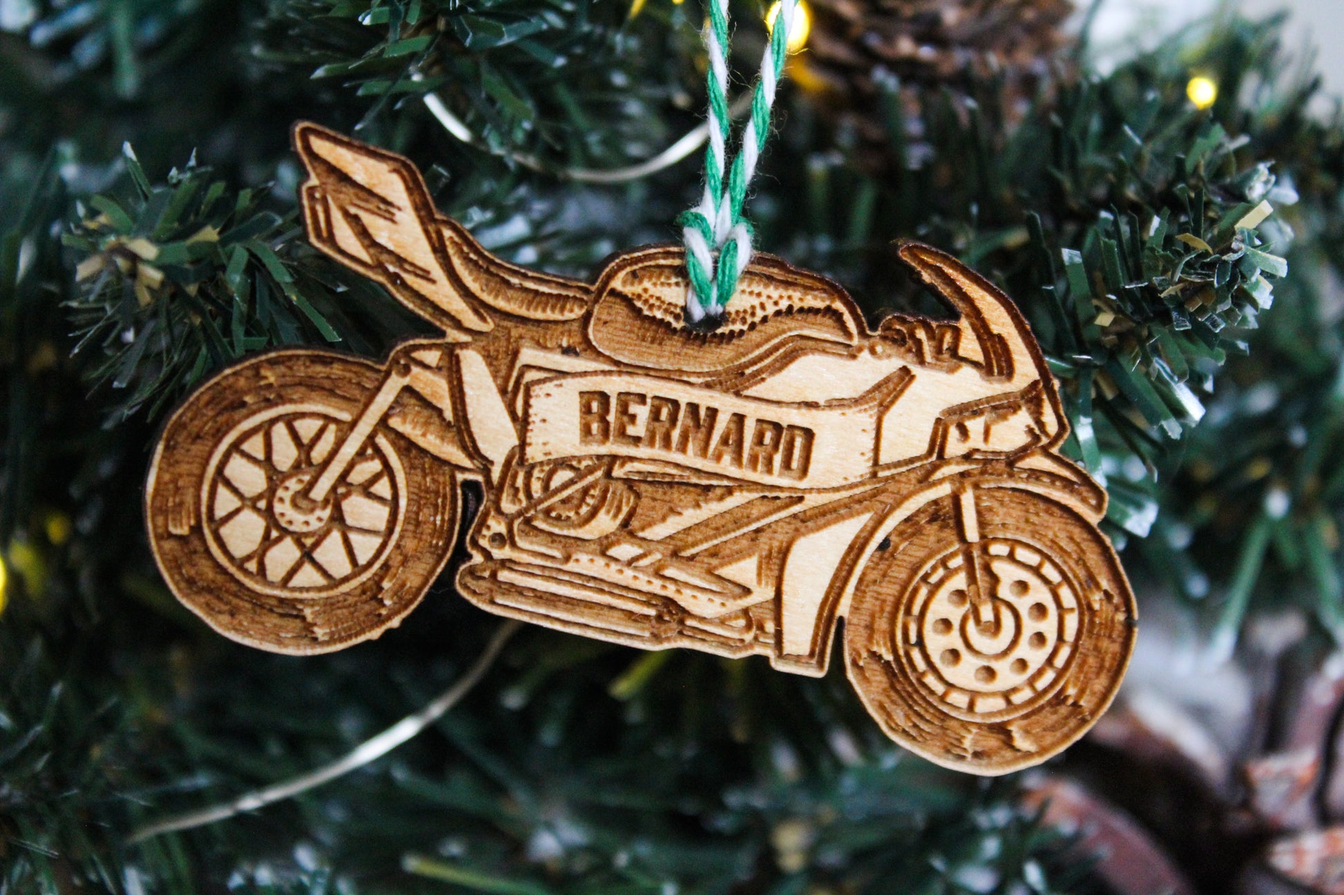 Racing Motorbike Bauble image 2