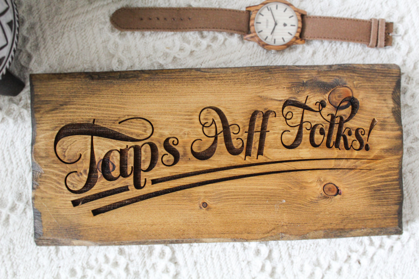 Taps Aff  Folks Sign image 4