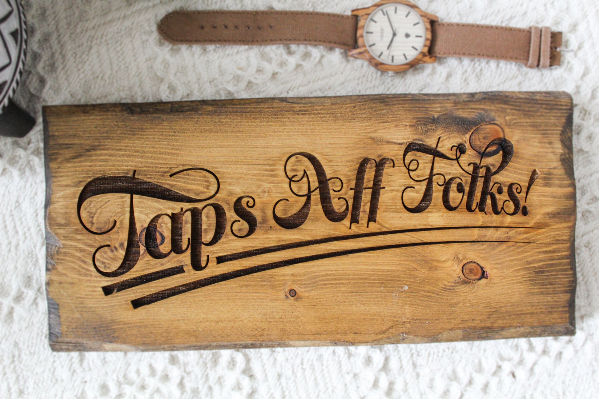 Taps Aff  Folks Sign image 4