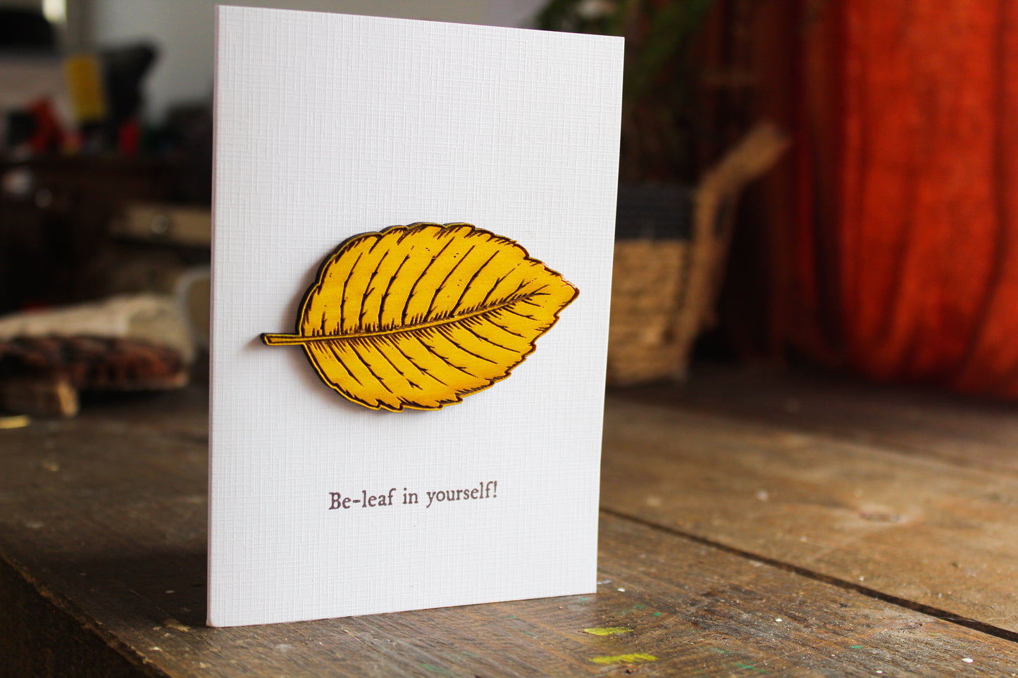 Be-leaf In Yourself! Card image 2