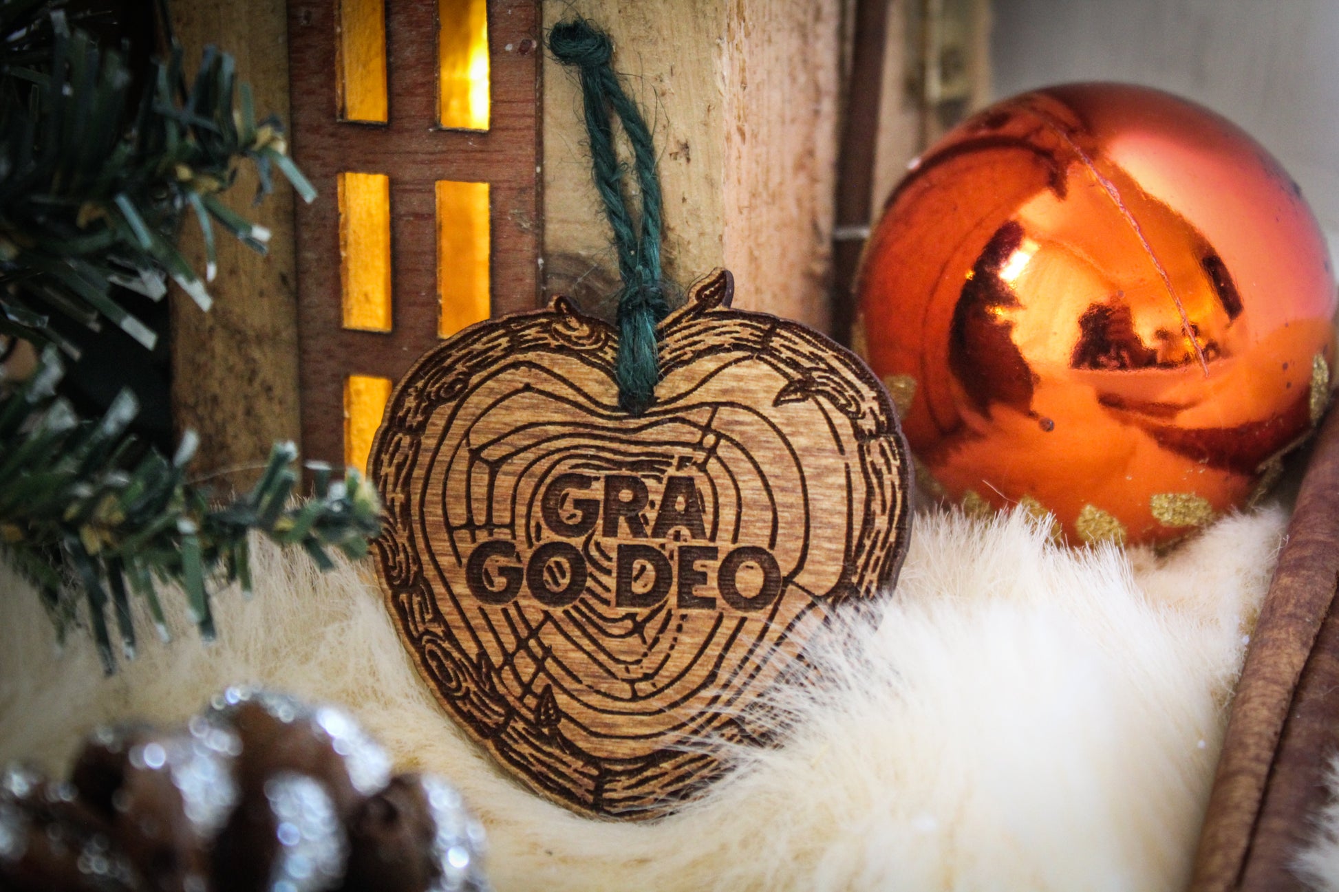 Grá Go Deo Christmas Bauble image 1