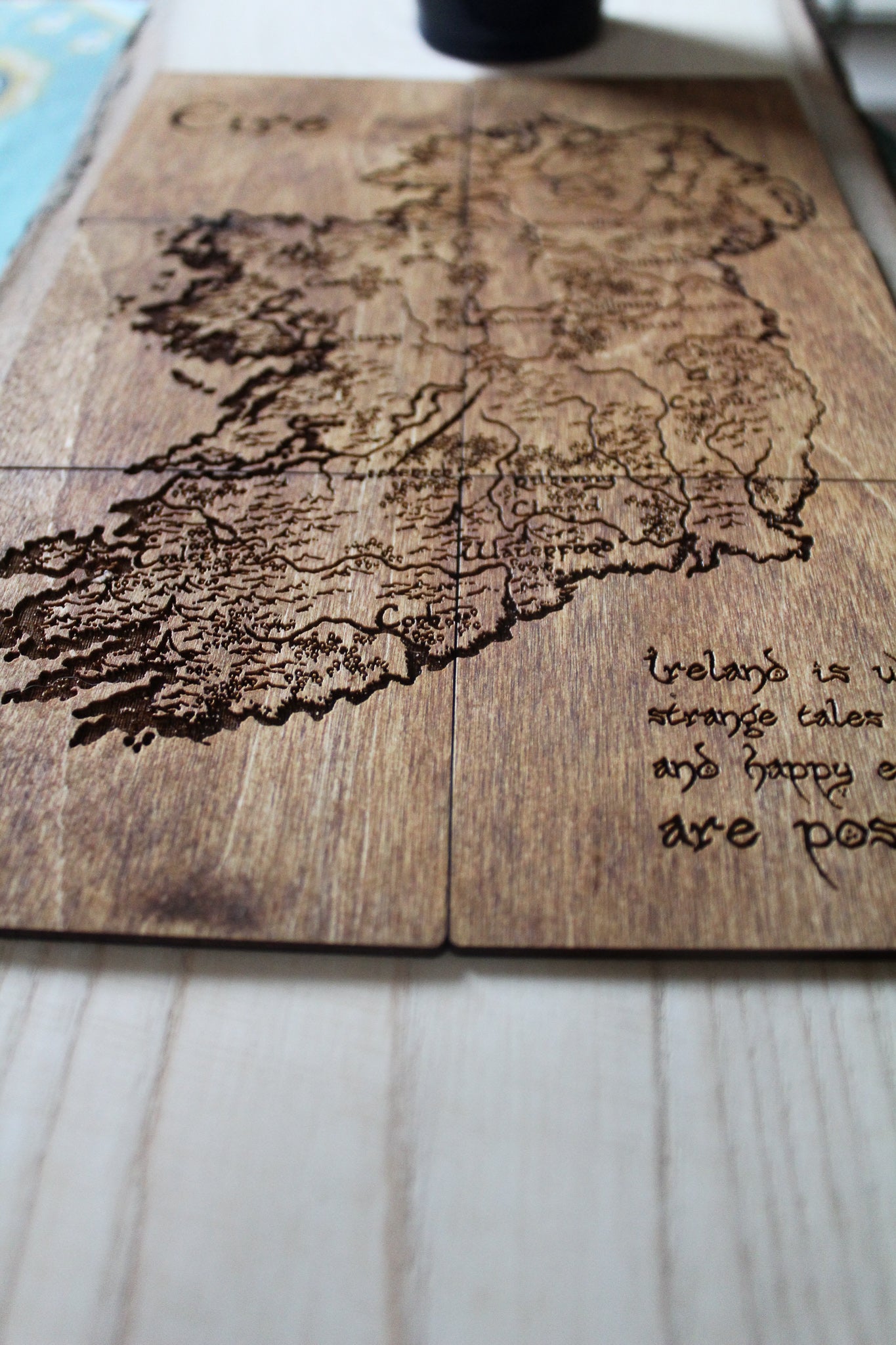 Éire Vintage Map Coasters image 3