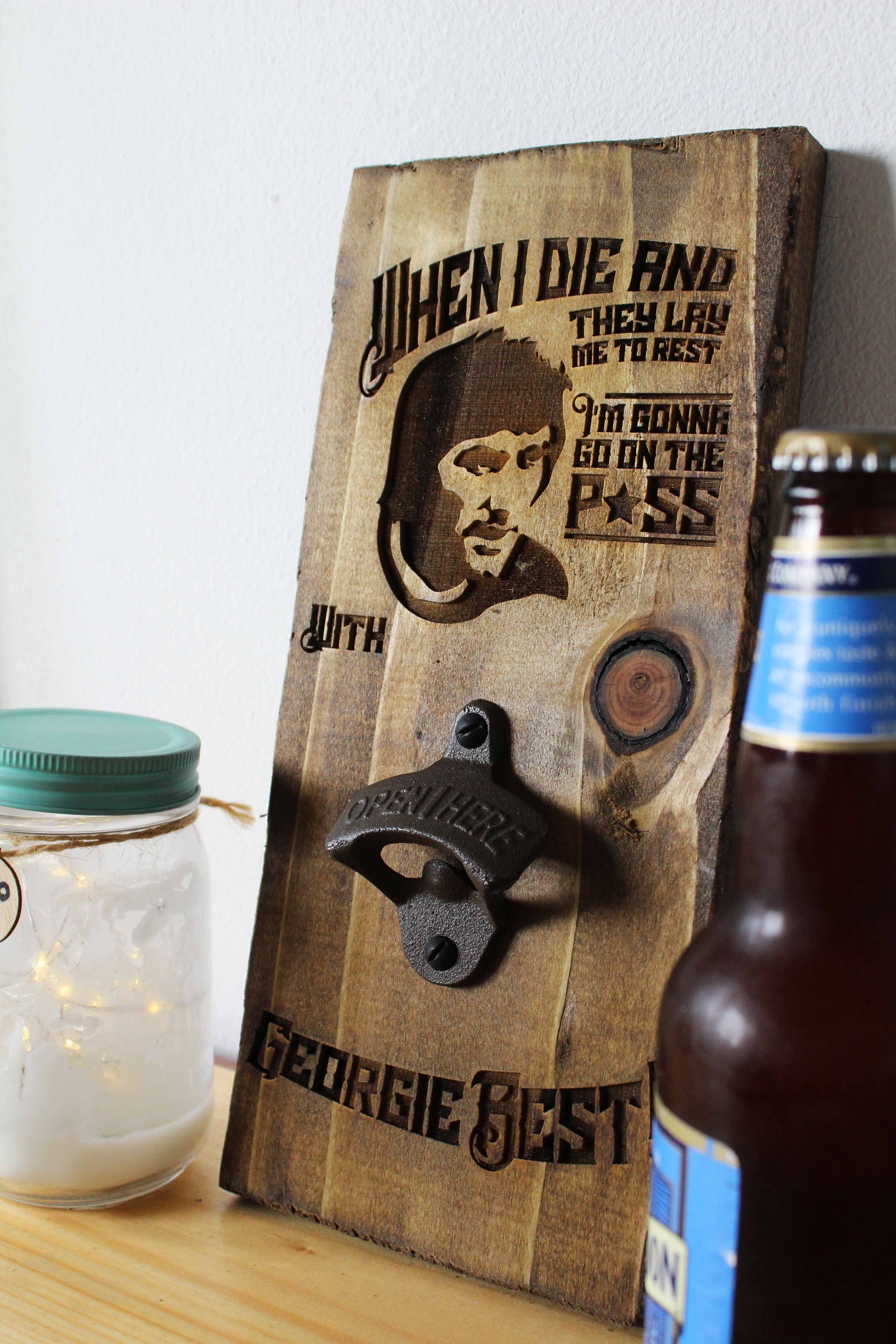George Best Bottle Opener image 3