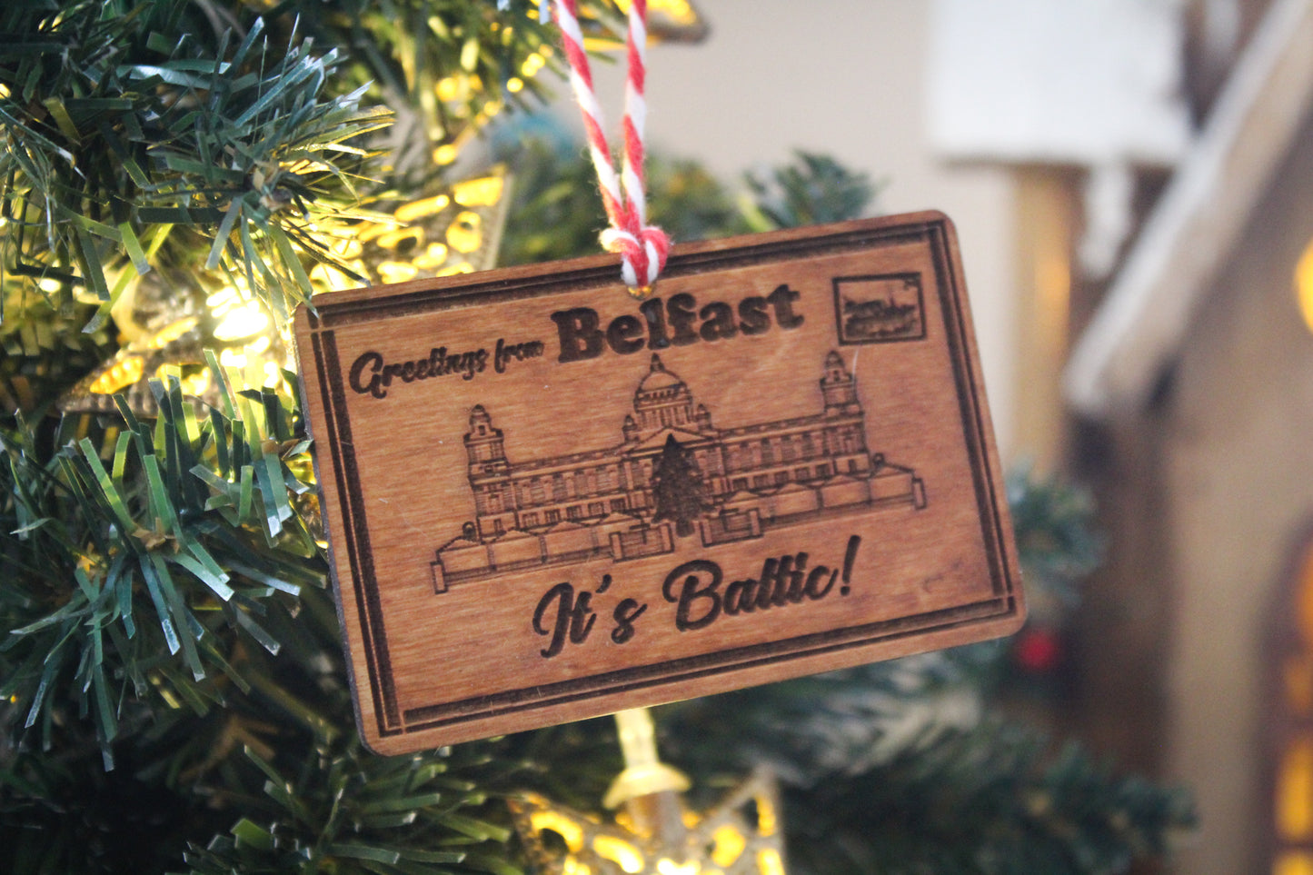 Belfast Postcard Bauble image 4