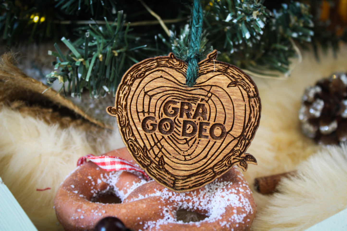Grá Go Deo Christmas Bauble image 0