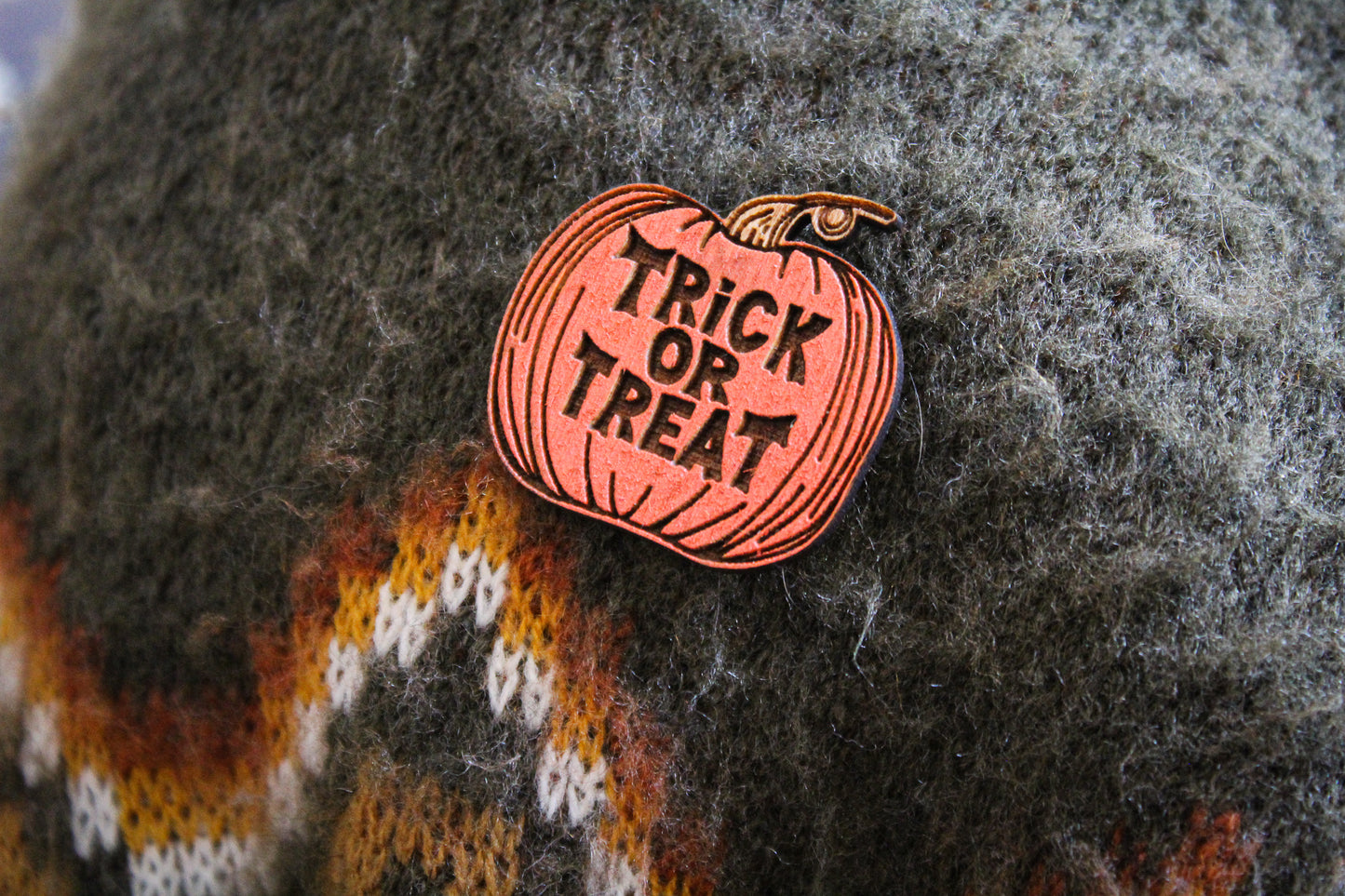 Trick or Treat Pumpkin Pin image 3