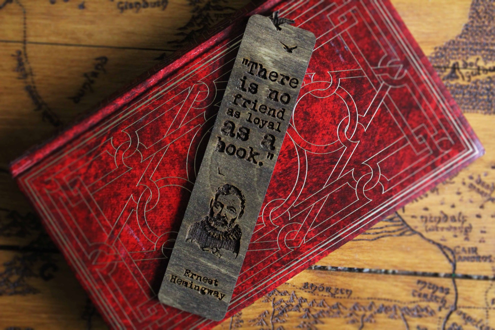 Ernest Hemingway Bookmark image 0