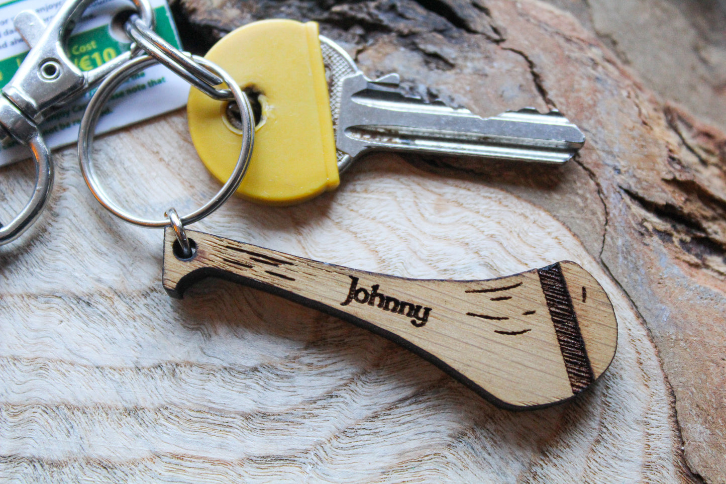 Personalised Hurl Keyring image 5