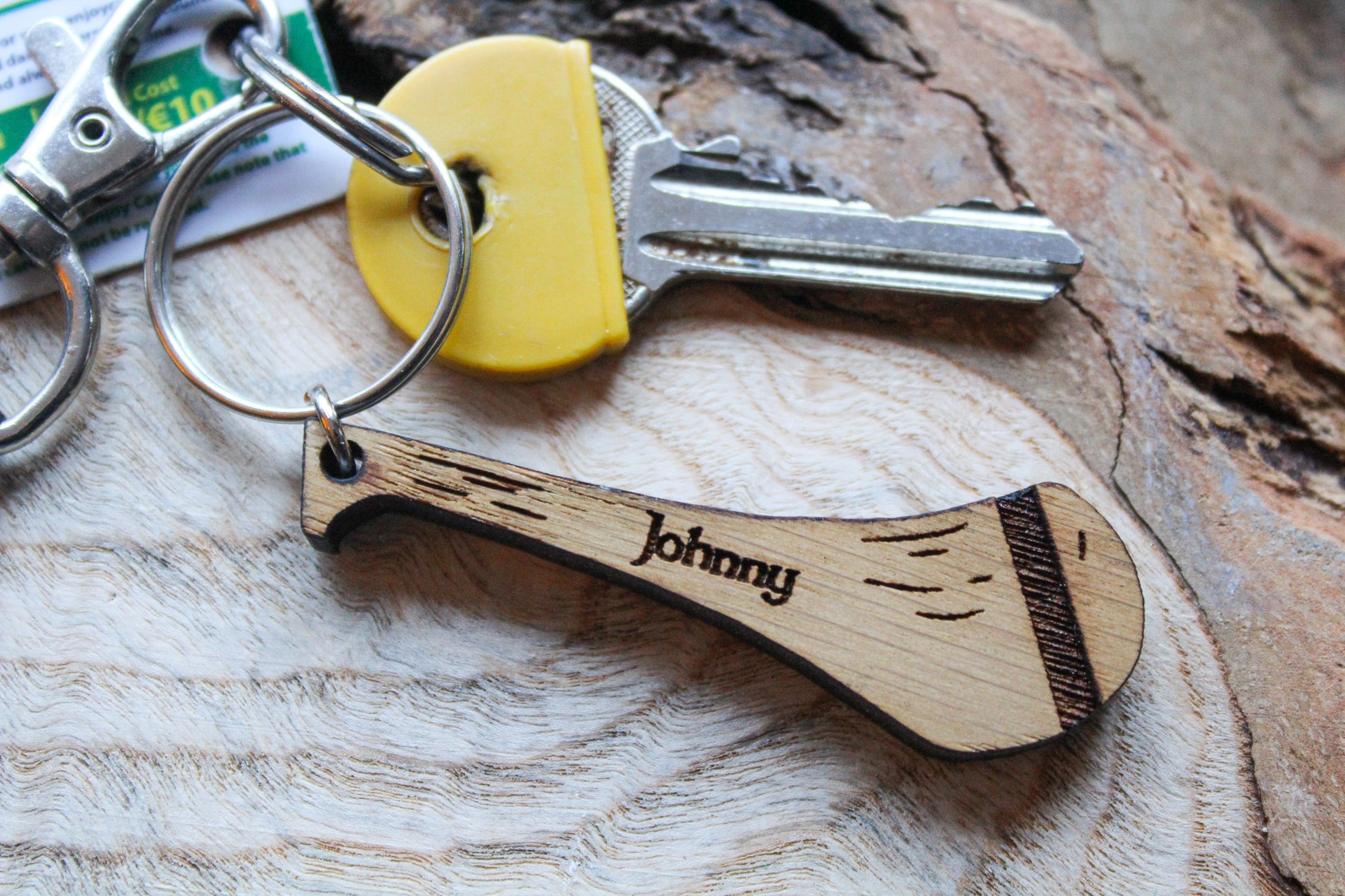 Personalised Hurl Keyring image 5