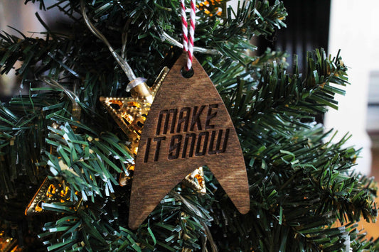 Make it Snow Bauble image 0