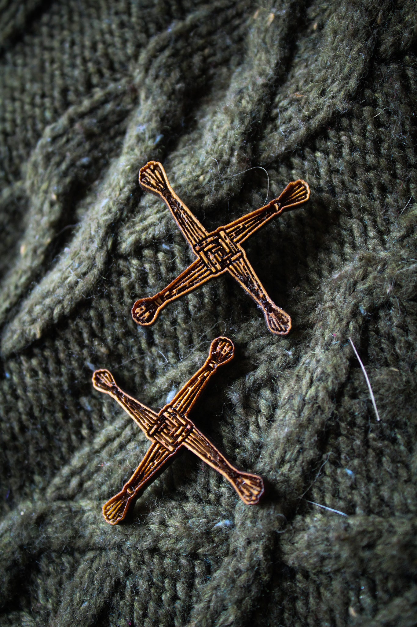 St Brigid's Cross Pin image 1
