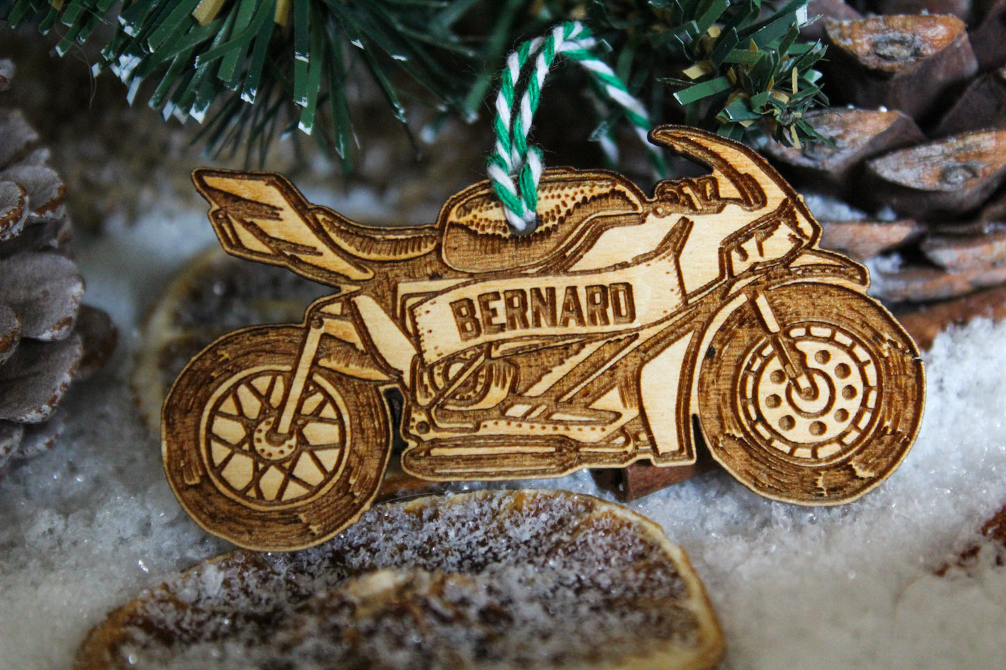Racing Motorbike Bauble image 3