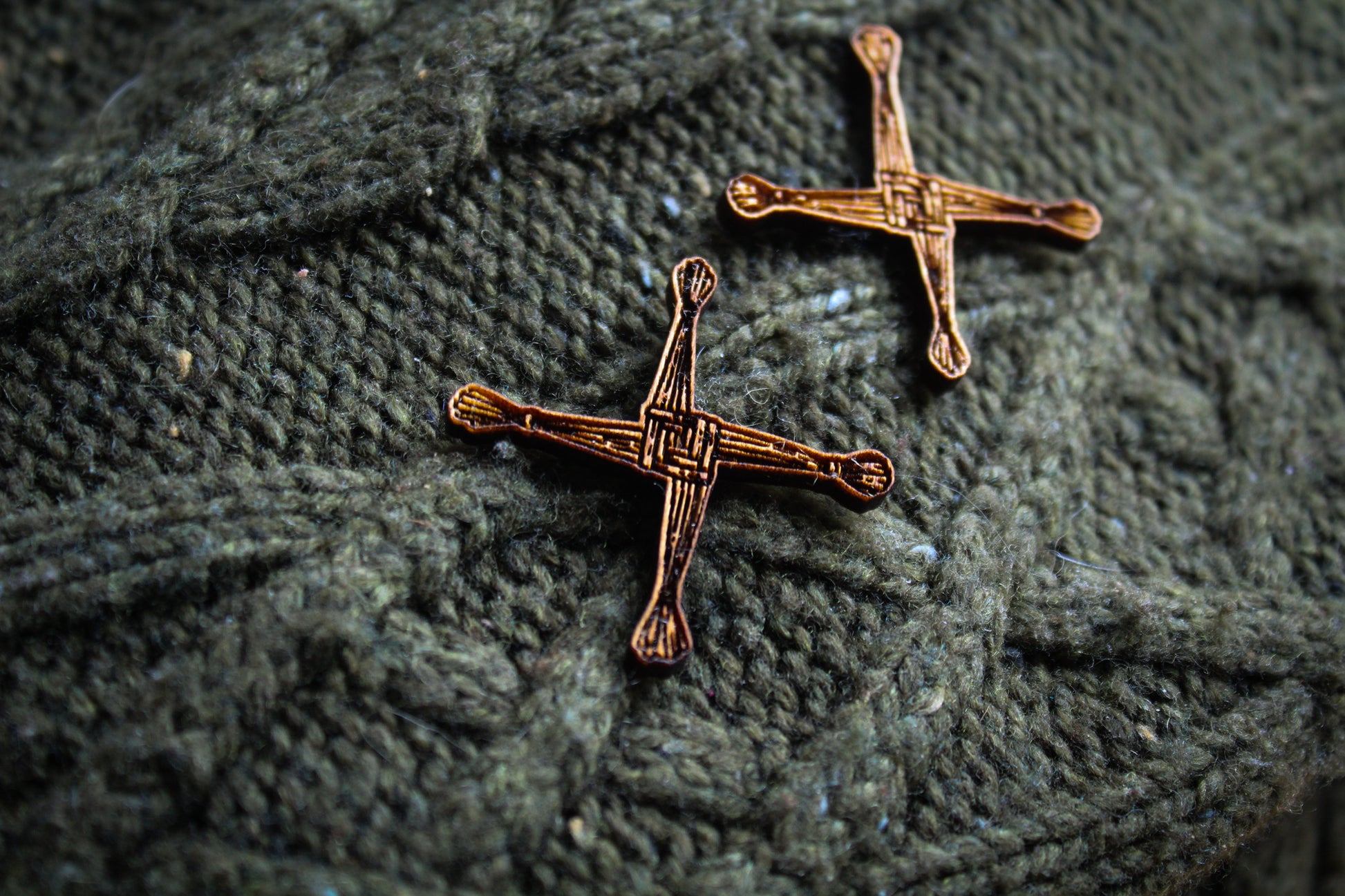 St Brigid's Cross Pin image 0