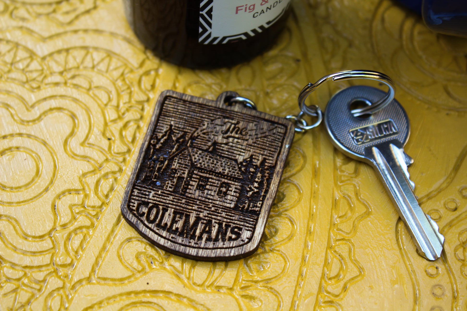 Personalised Family Homestead Keyring image 4