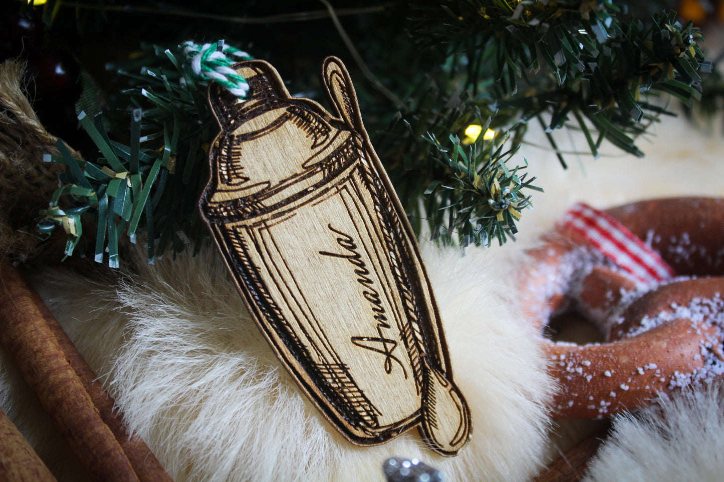 Cocktail Shaker Bauble image 1