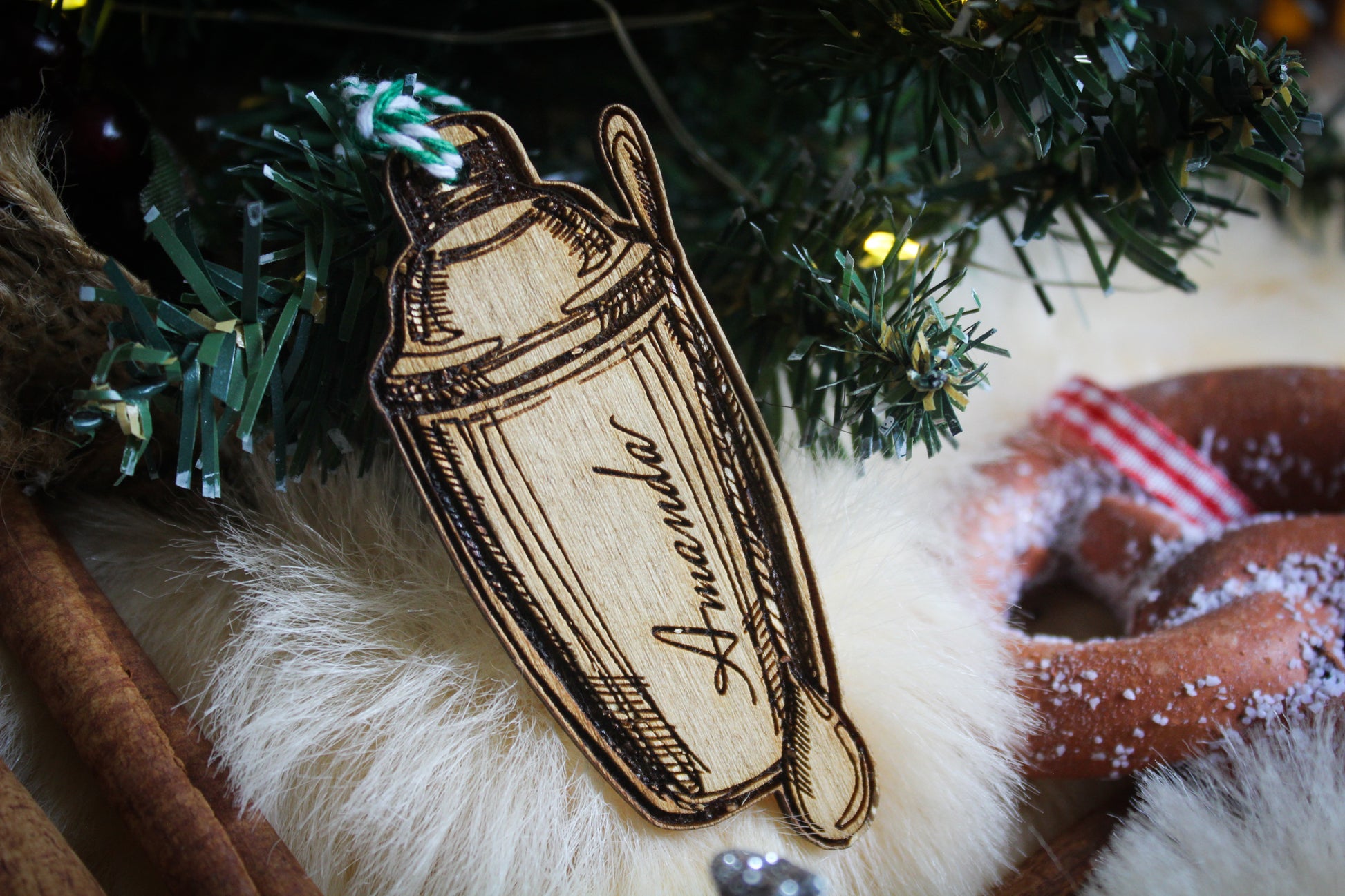 Cocktail Shaker Bauble image 1