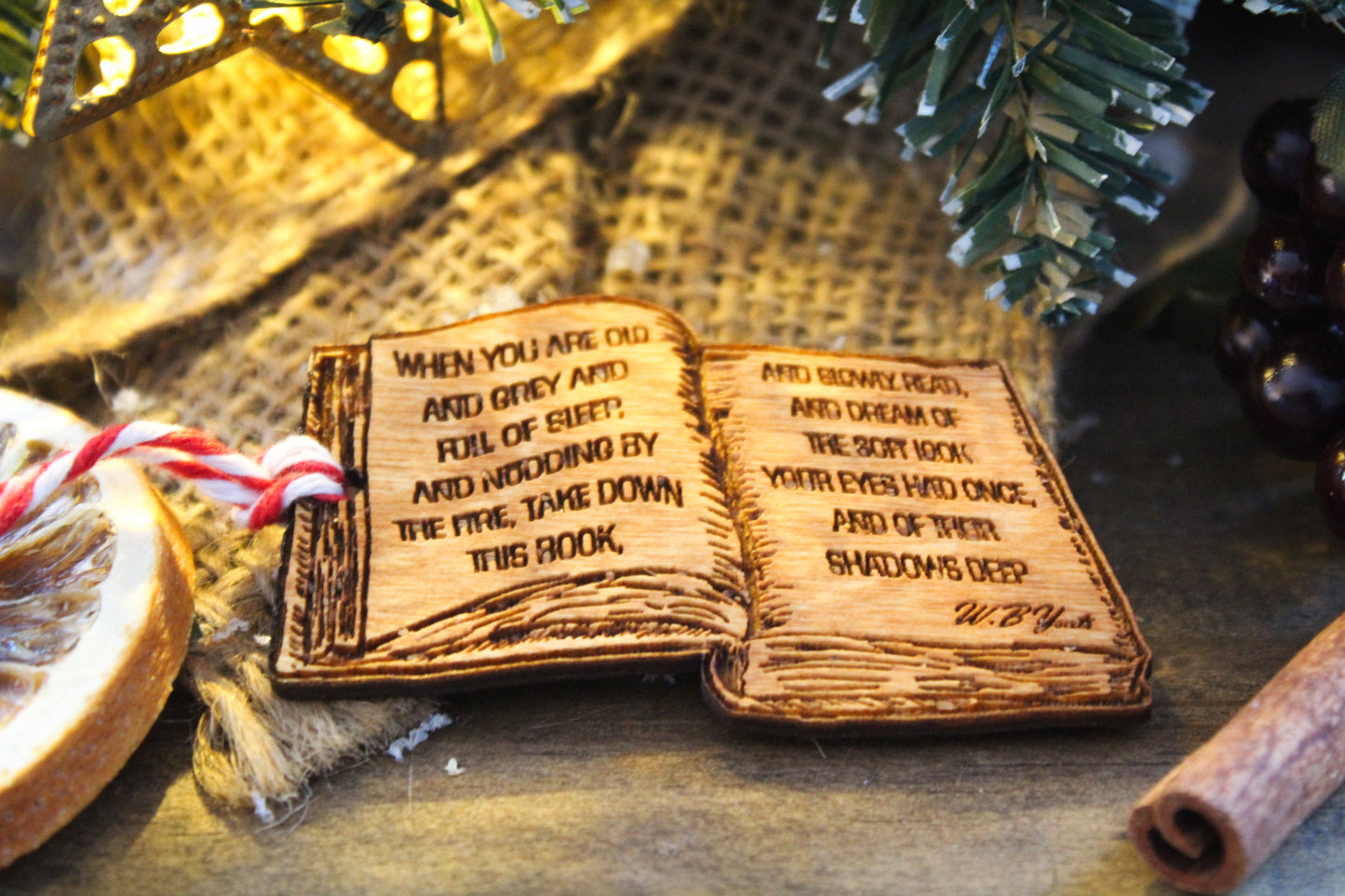 W.B. Yeats Bauble image 9