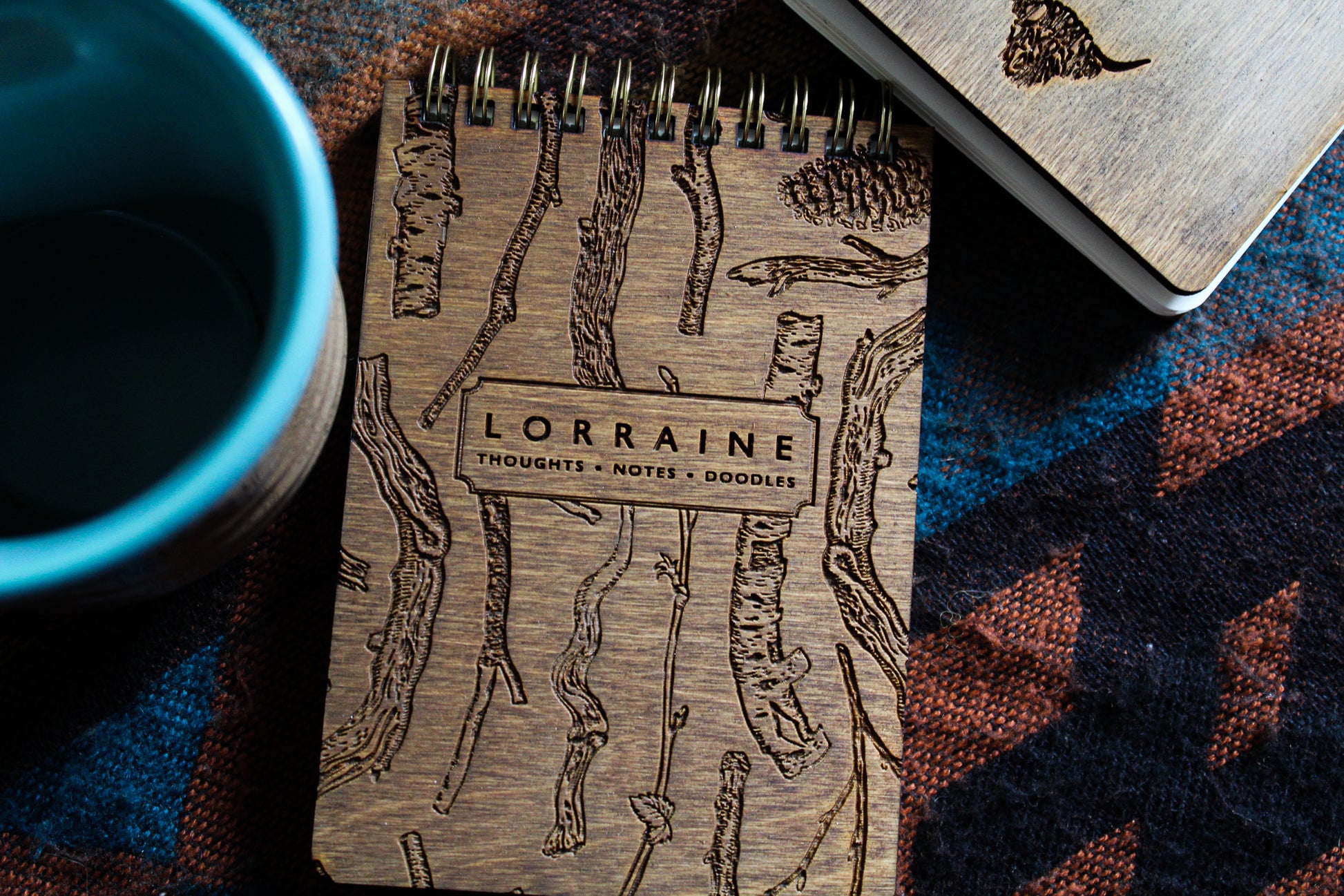 Personalised Twig Notebook image 2