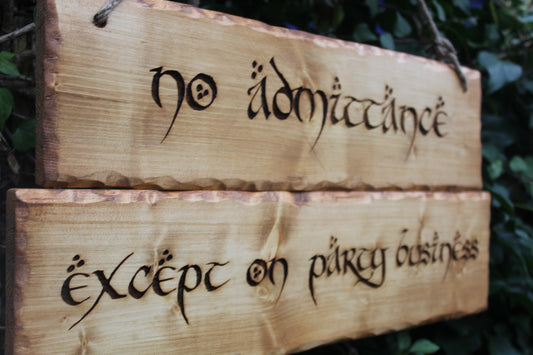 Large No Admittance Sign image 0