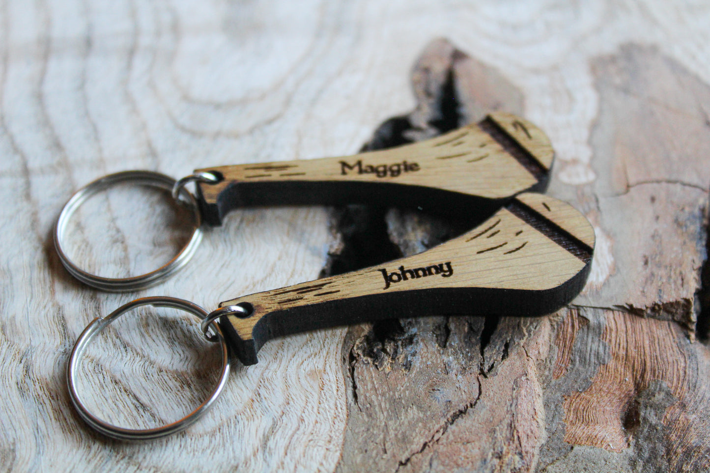 Personalised Hurl Keyring image 3