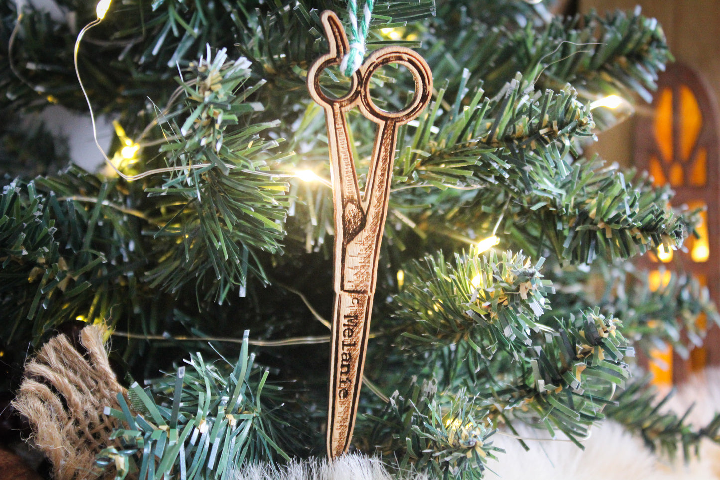 Hairdressing Scissors Bauble image 1