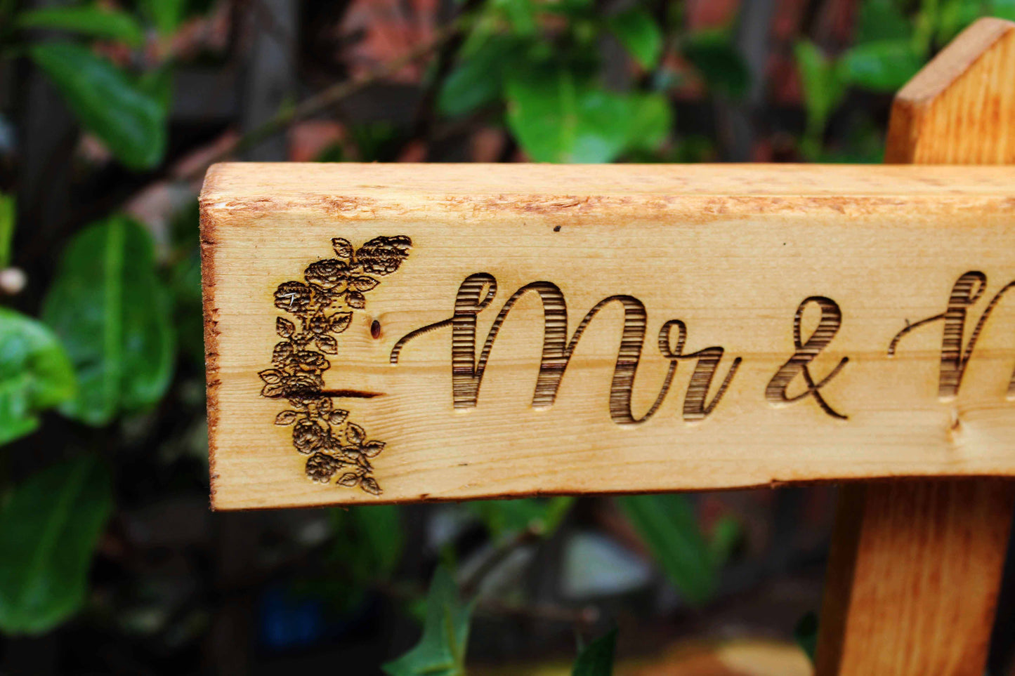 Floral Sweetheart Sign image 1