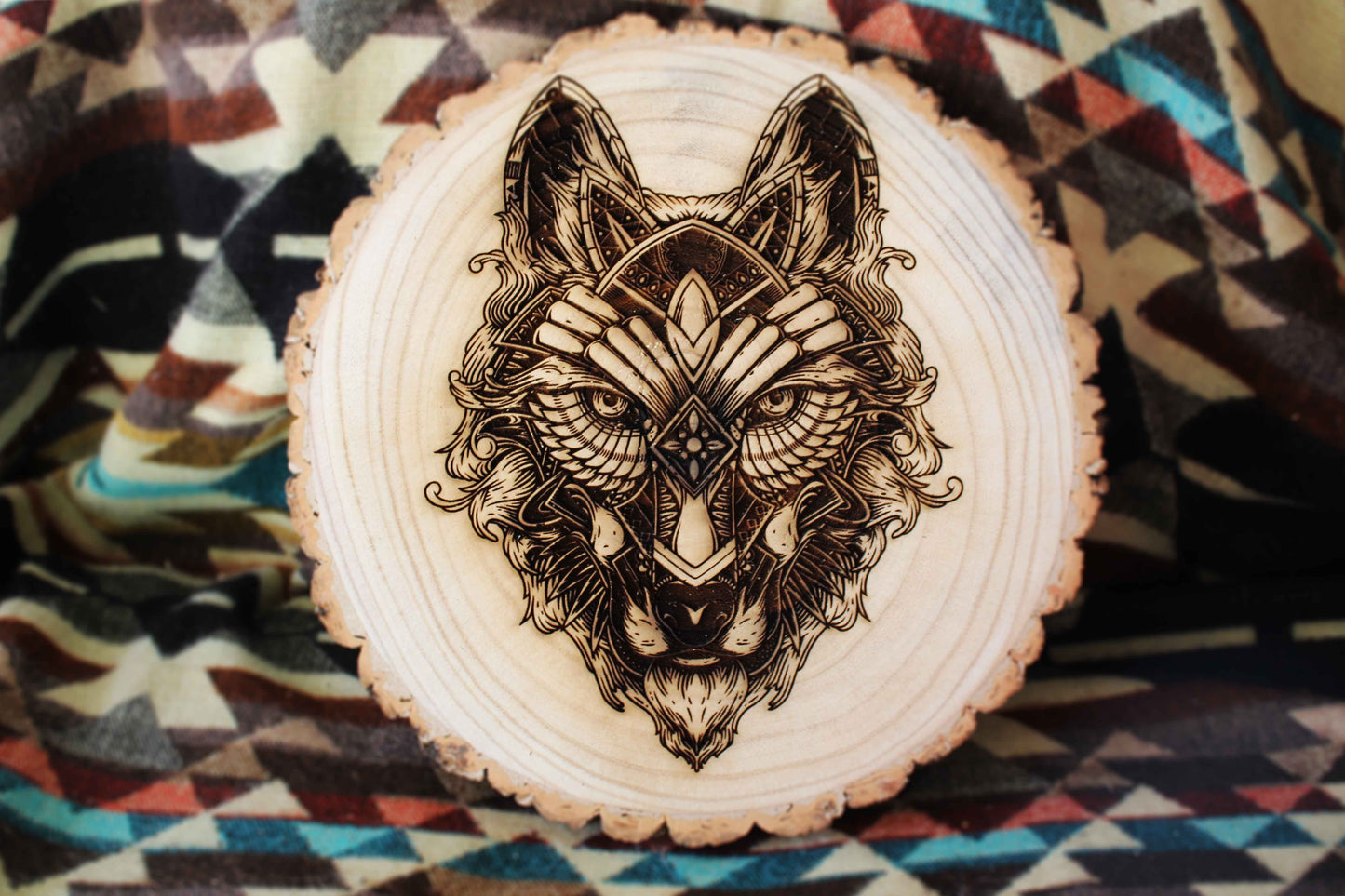 Wolf Log Slice image 5