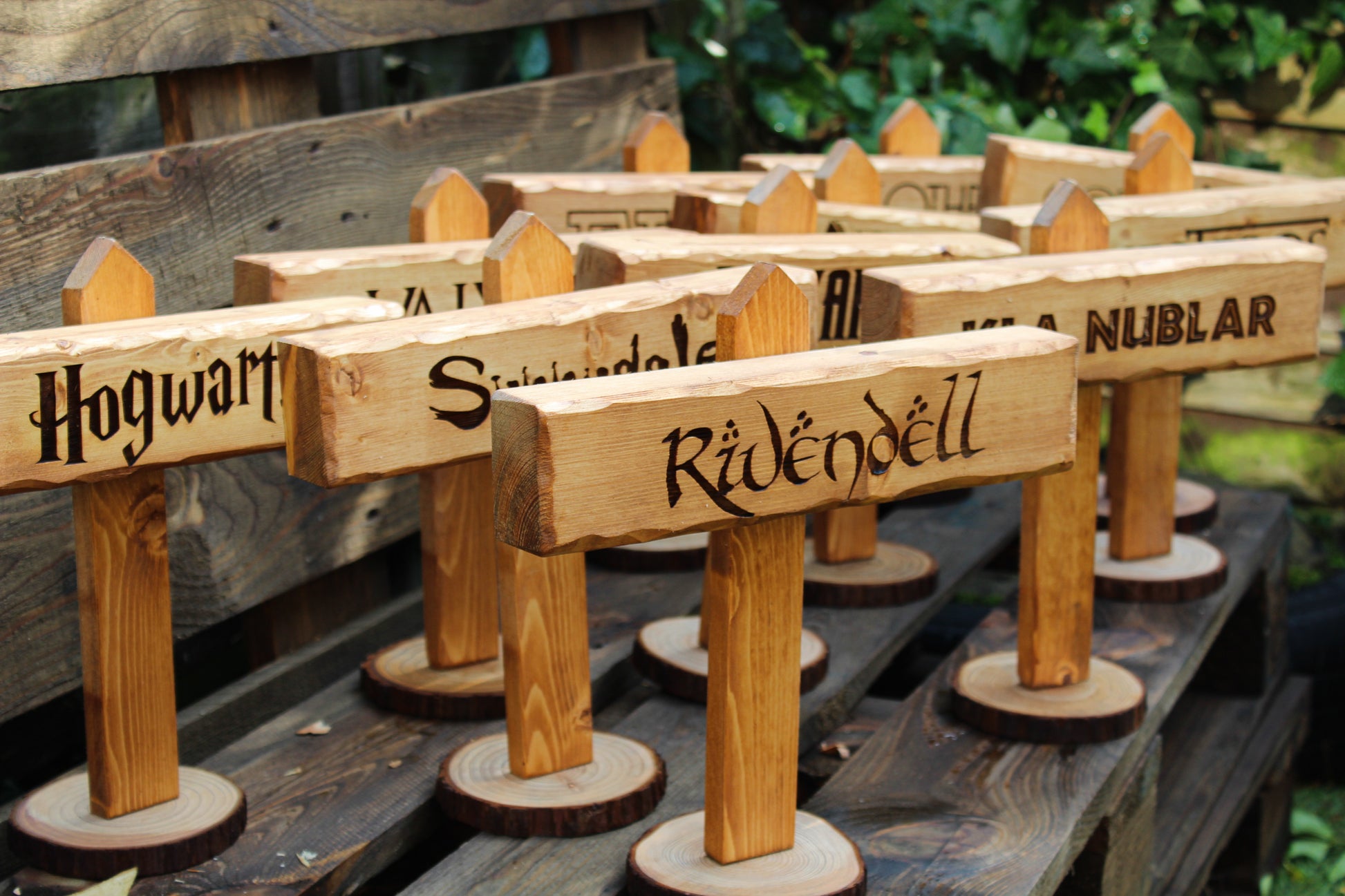 Fantasy Theme Table Sign image 0