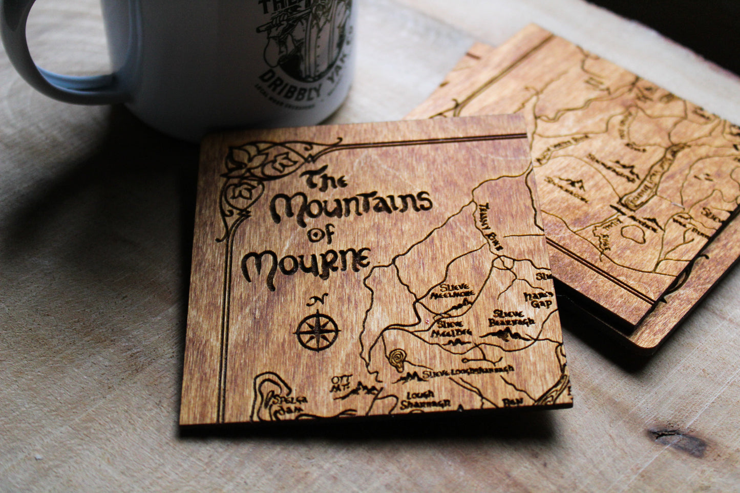 Map Of The Mournes Coasters image 4