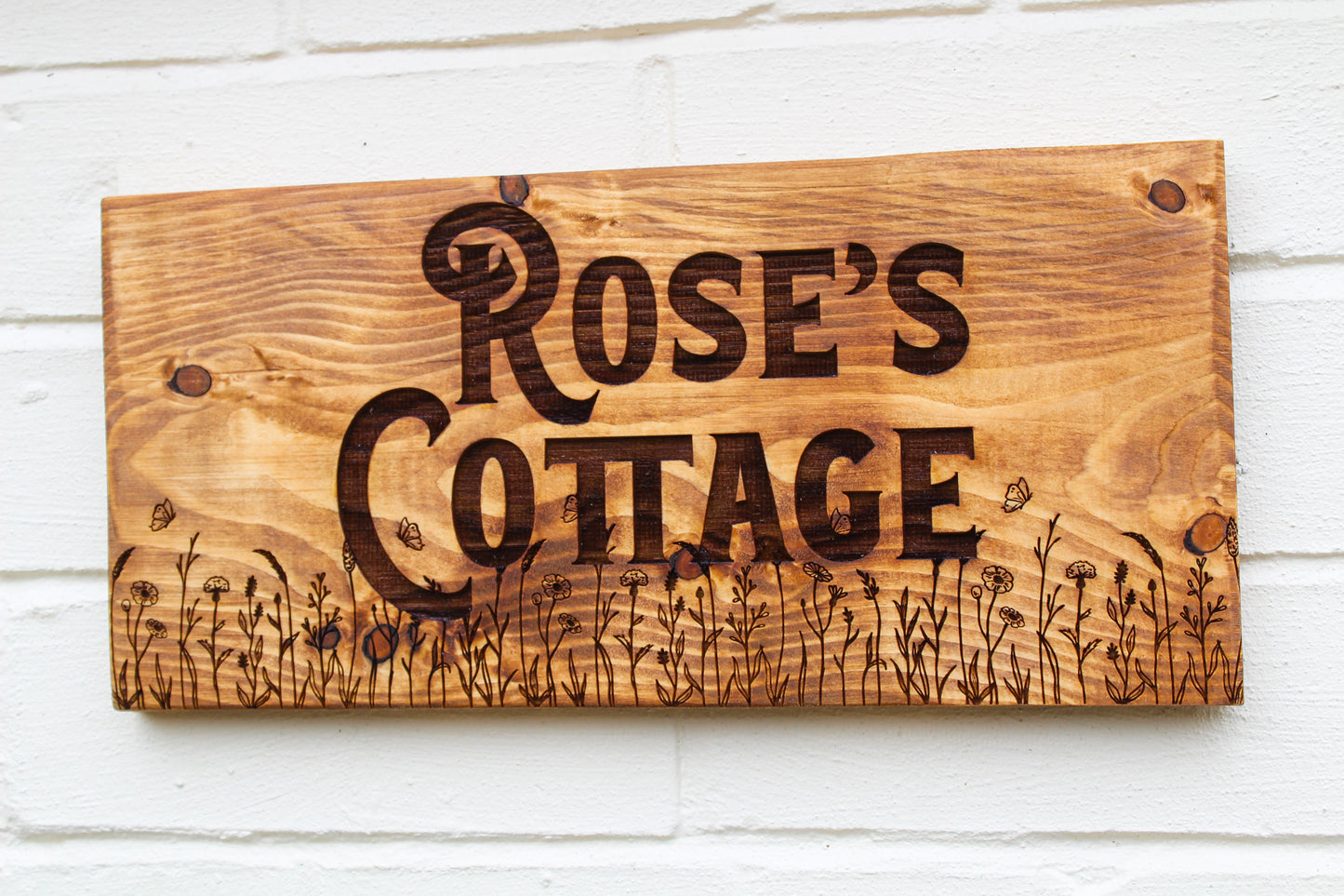 Personalised Wildflower Sign image 5
