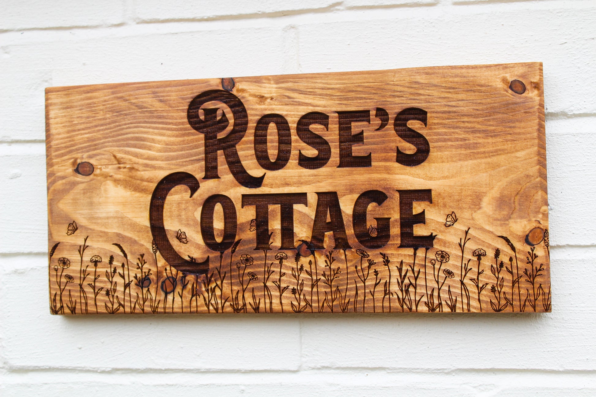 Personalised Wildflower Sign image 5