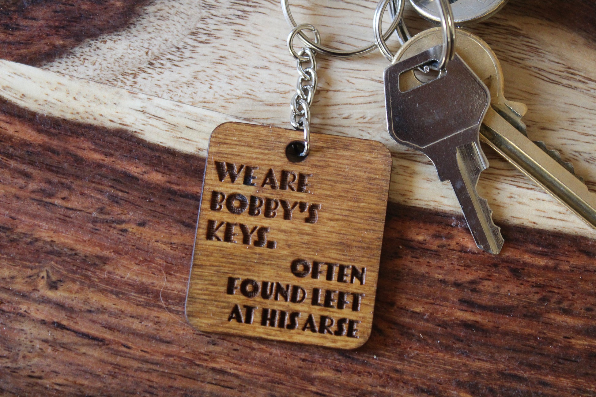 Personalised Funny Keyring image 3