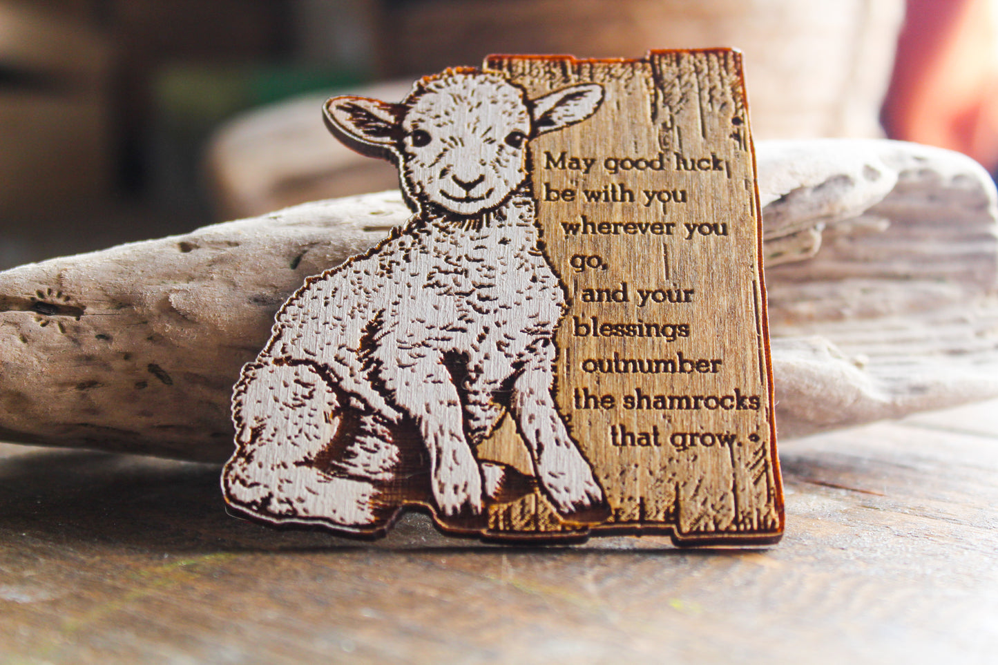 Lucky Lamb Magnet image 2