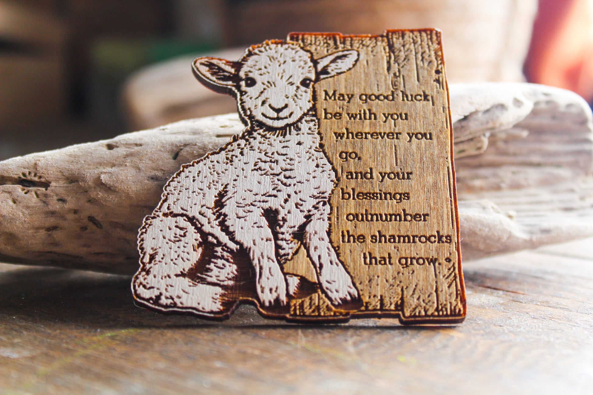 Lucky Lamb Magnet image 2