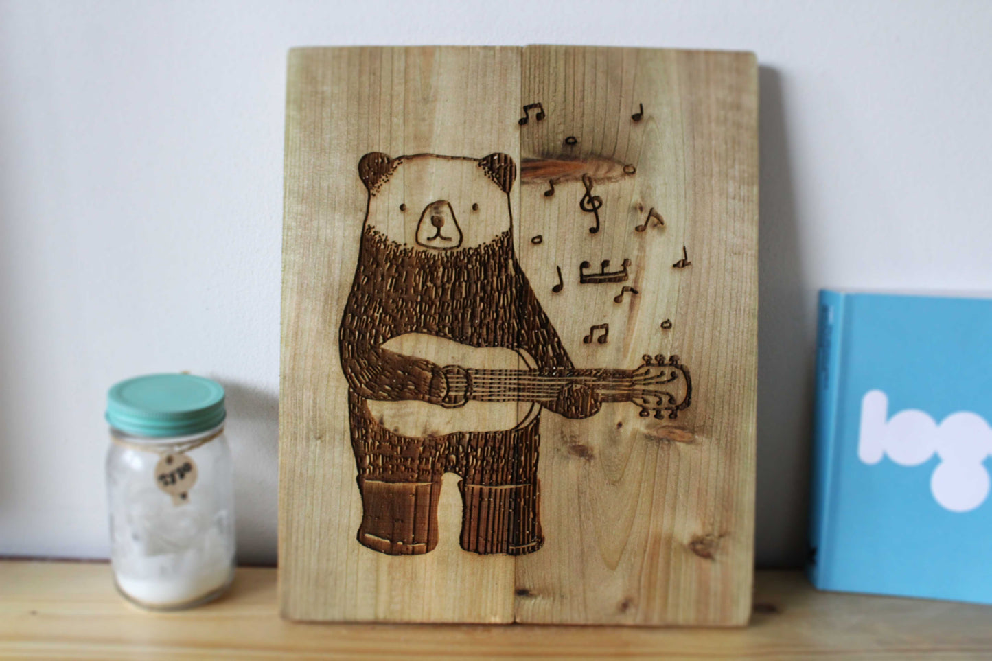 Guitar Bear Panel Art image 4