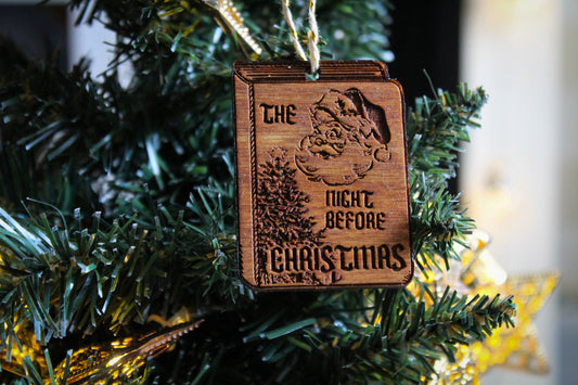 Night Before Christmas Bauble image 0