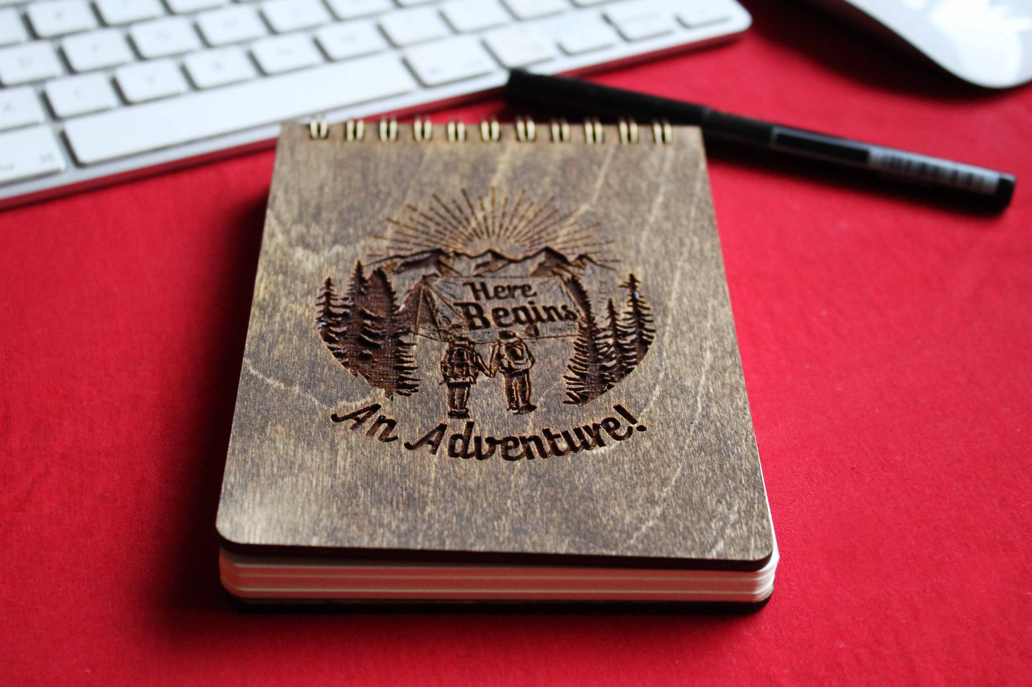 Here Begins An Adventure Notebook image 1