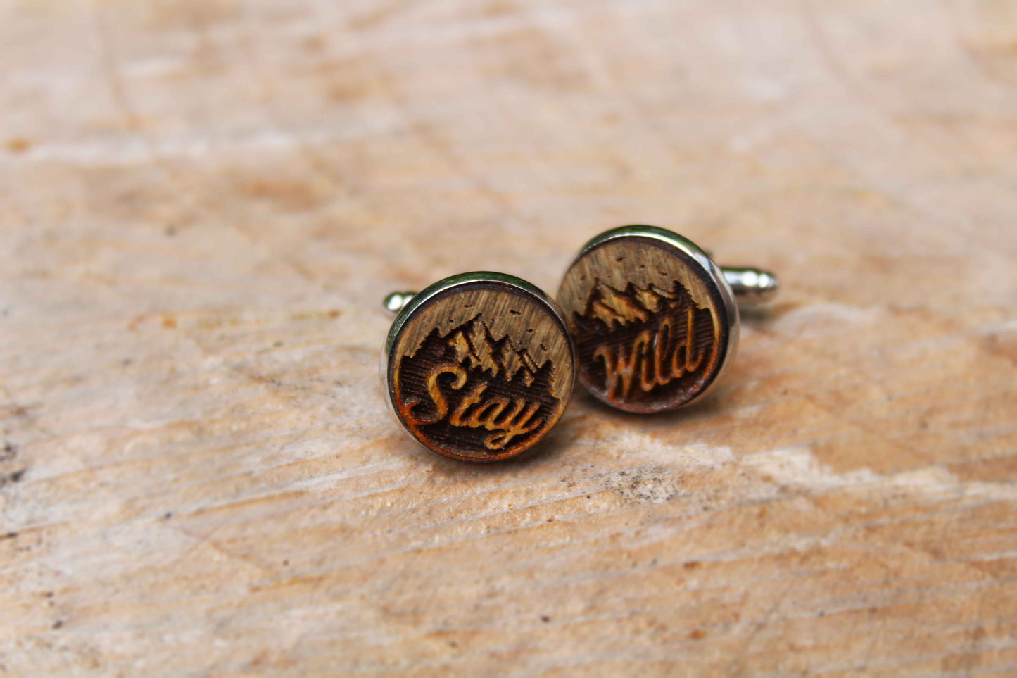 Stay Wild Cufflinks image 4