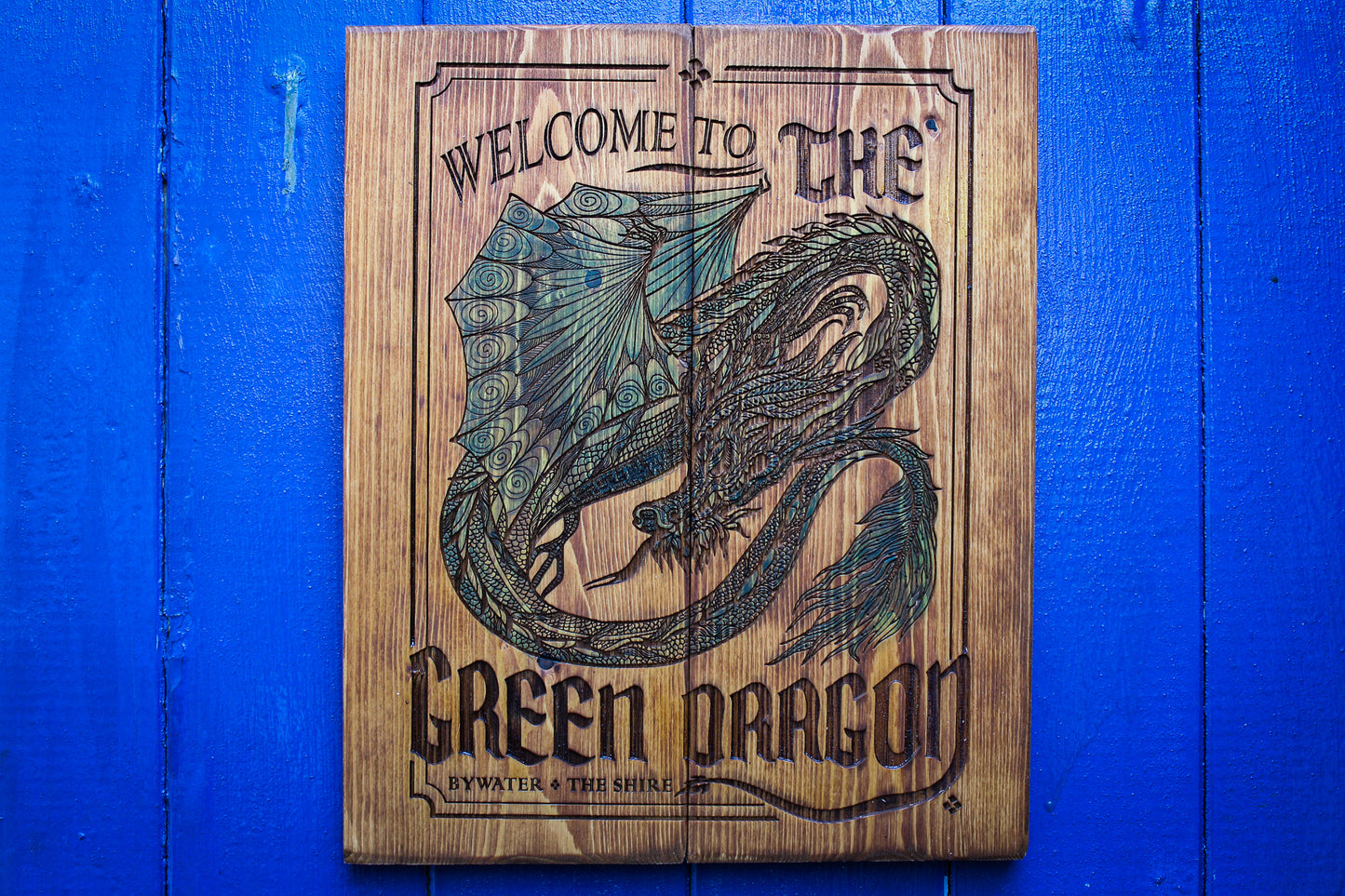 The Green Dragon Panel Art image 5