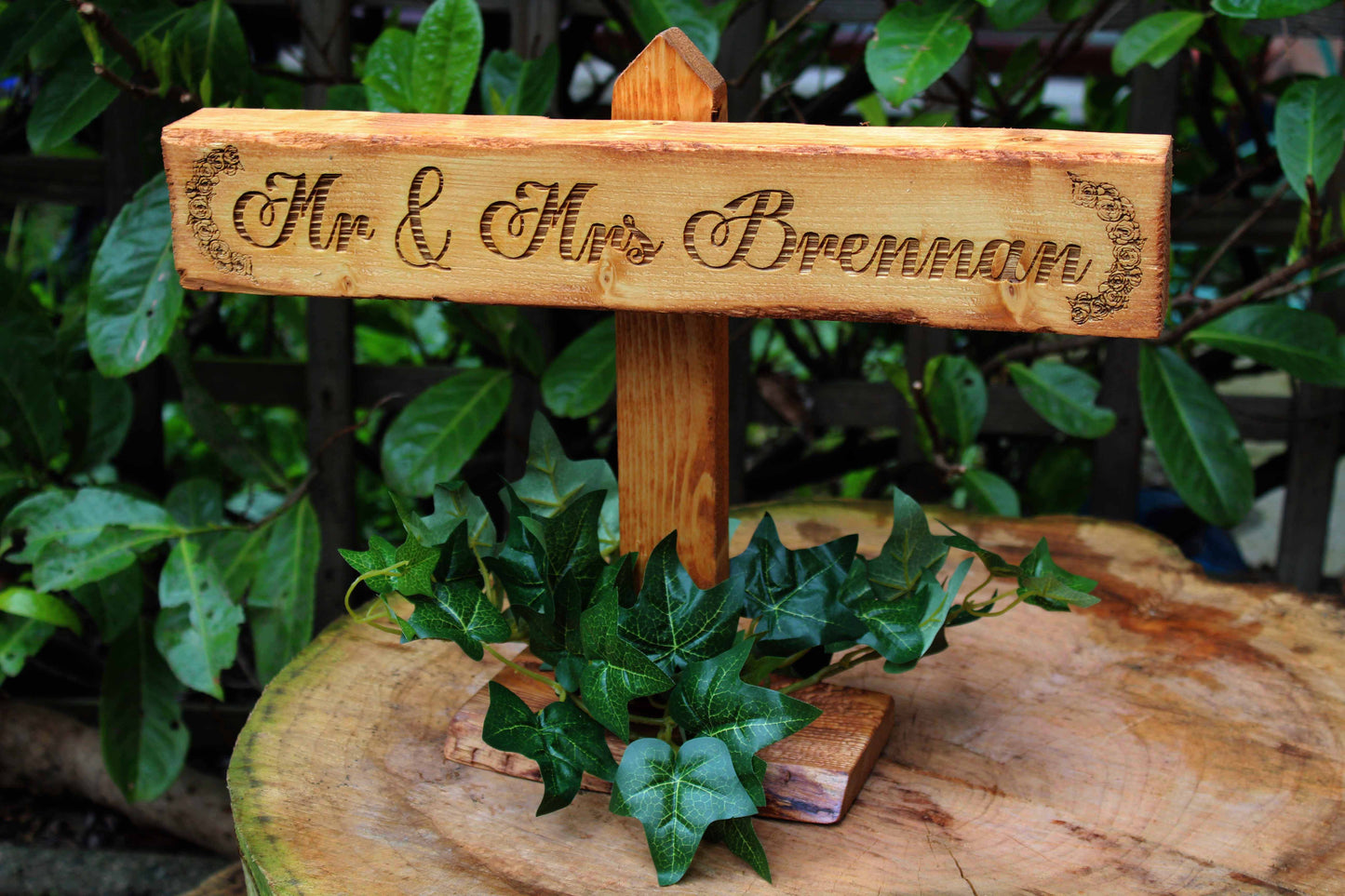 Floral Sweetheart Sign image 3