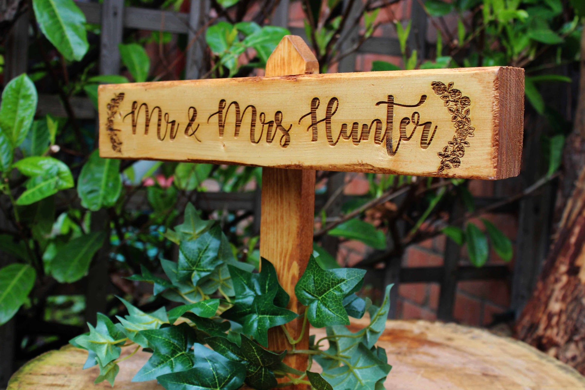 Floral Sweetheart Sign image 6